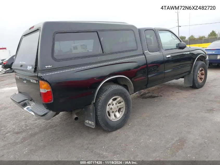 1999 Toyota Tacoma VIN: 4TAWM72N6XZ482720 Lot: 40717420