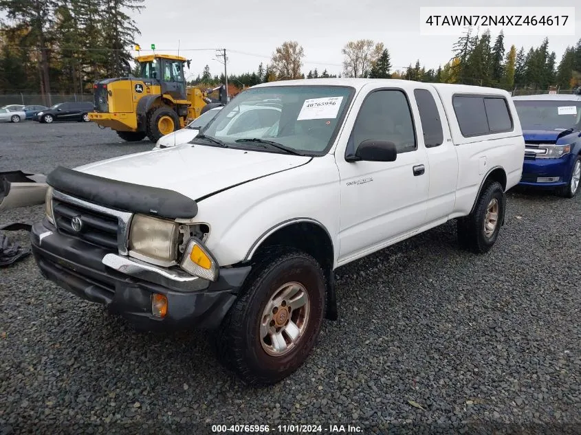 1999 Toyota Tacoma VIN: 4TAWN72N4XZ464617 Lot: 40765956