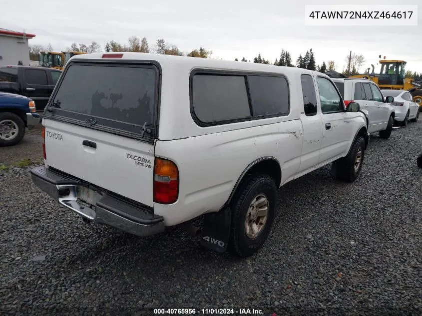 1999 Toyota Tacoma VIN: 4TAWN72N4XZ464617 Lot: 40765956