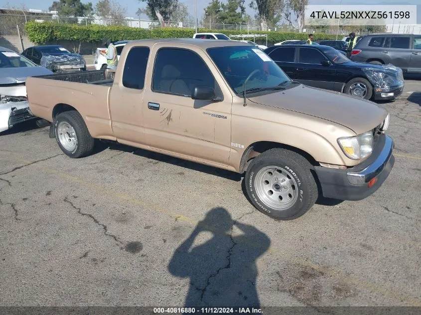 1999 Toyota Tacoma VIN: 4TAVL52NXXZ561598 Lot: 40816880