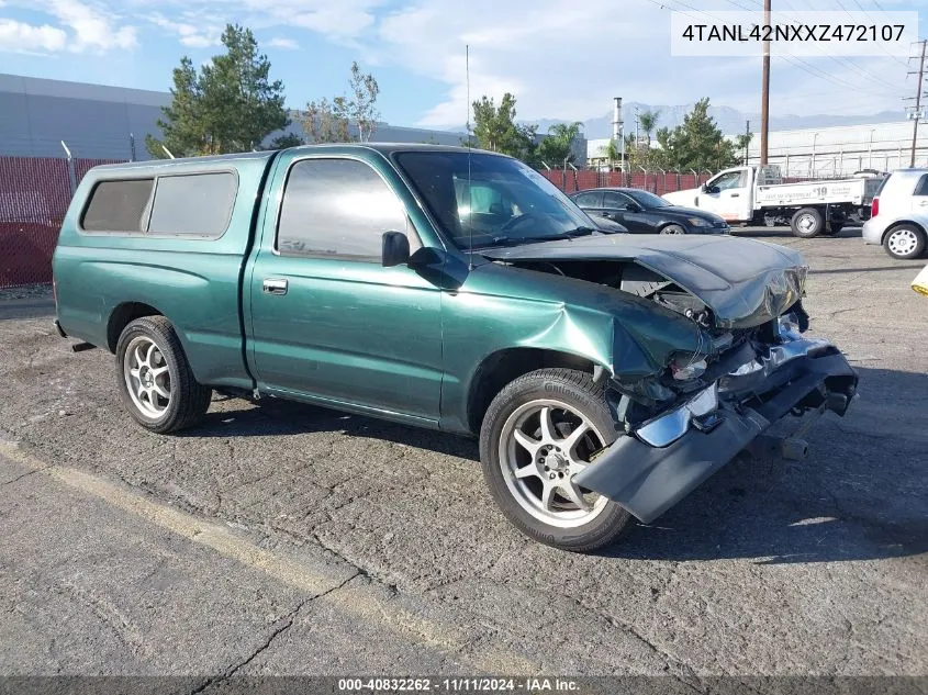 1999 Toyota Tacoma VIN: 4TANL42NXXZ472107 Lot: 40832262