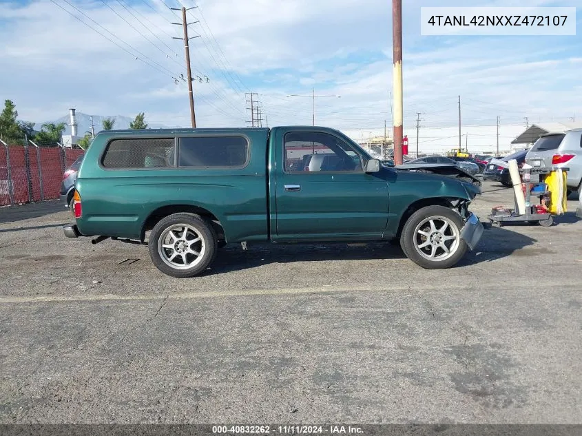 1999 Toyota Tacoma VIN: 4TANL42NXXZ472107 Lot: 40832262