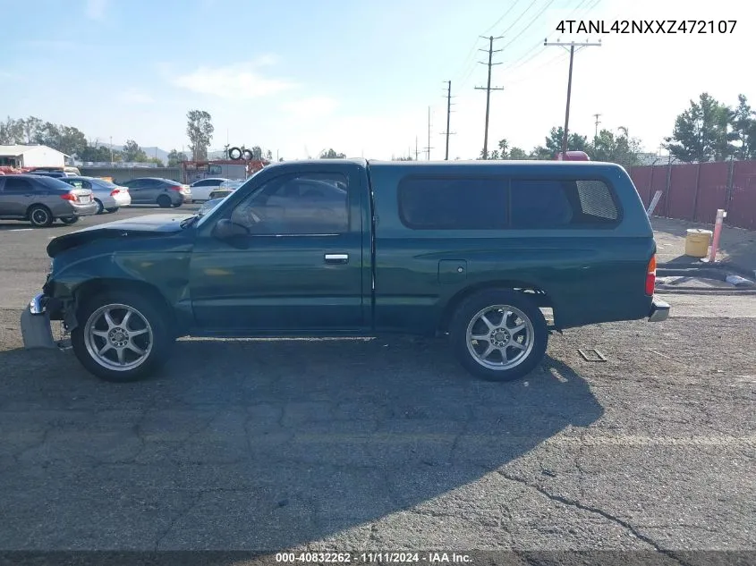 1999 Toyota Tacoma VIN: 4TANL42NXXZ472107 Lot: 40832262