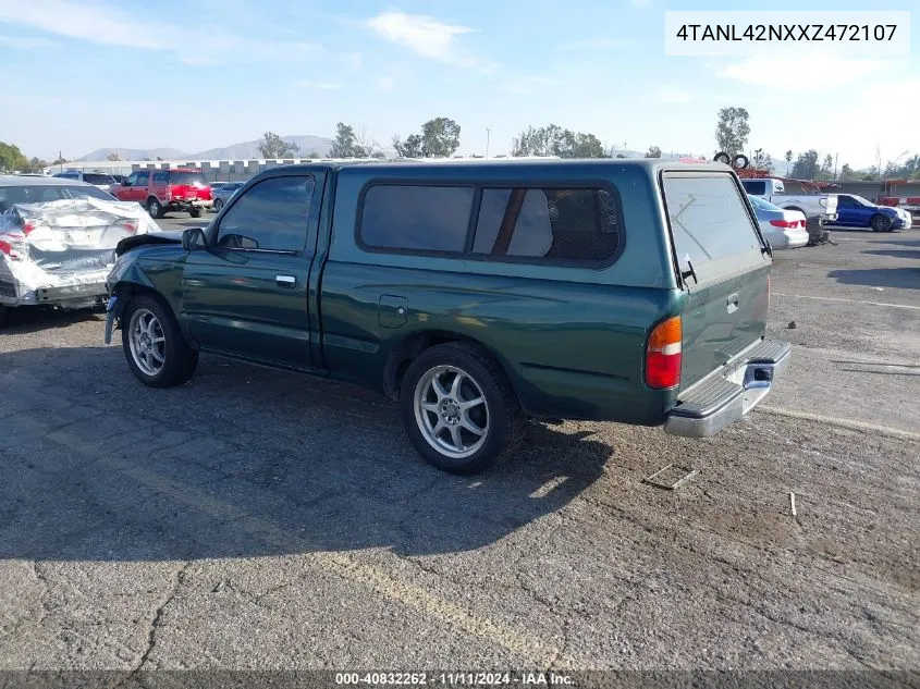 1999 Toyota Tacoma VIN: 4TANL42NXXZ472107 Lot: 40832262