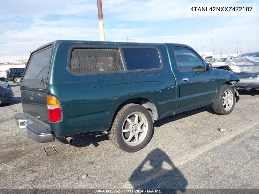 1999 Toyota Tacoma VIN: 4TANL42NXXZ472107 Lot: 40832262