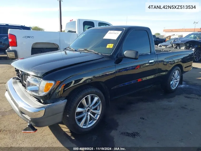 1999 Toyota Tacoma VIN: 4TANL42N5XZ513534 Lot: 40895825