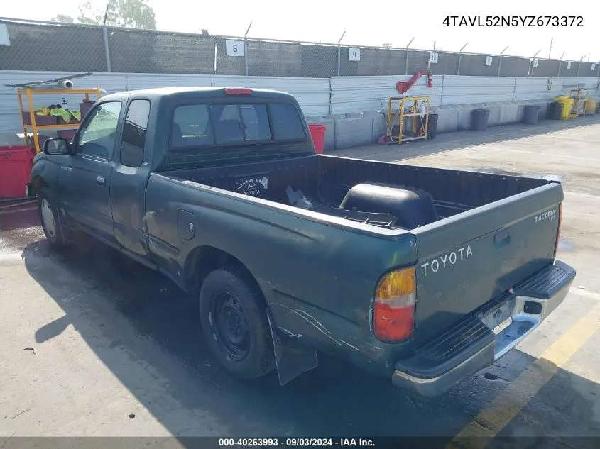 4TAVL52N5YZ673372 2000 Toyota Tacoma