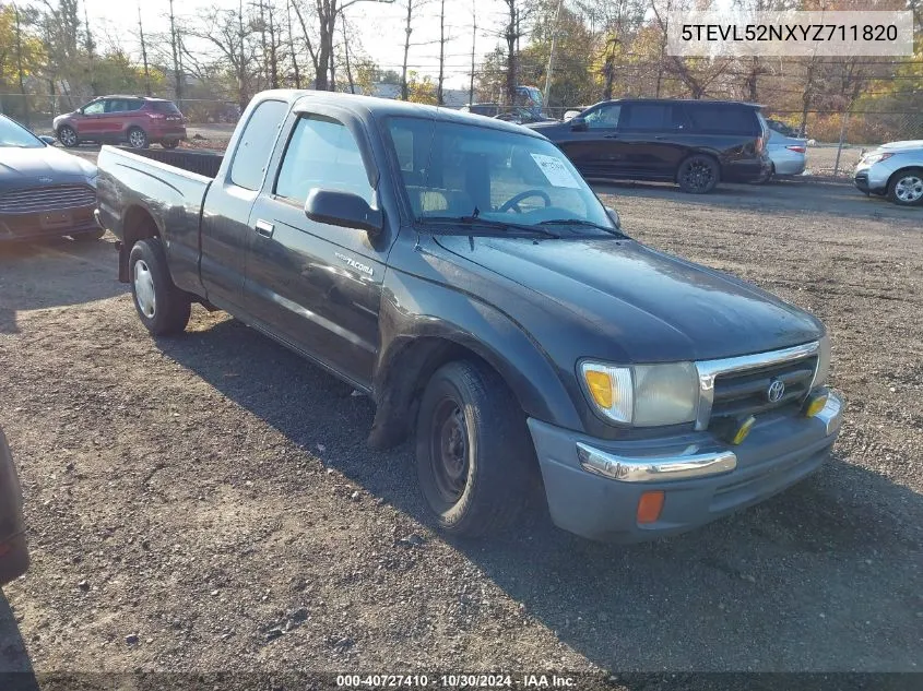 2000 Toyota Tacoma VIN: 5TEVL52NXYZ711820 Lot: 40727410