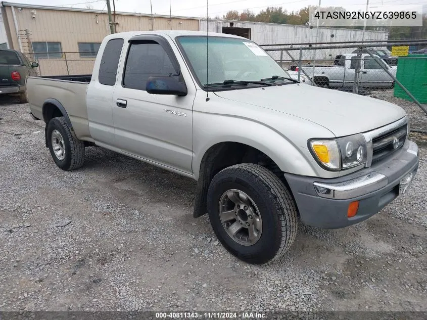 2000 Toyota Tacoma Prerunner V6 VIN: 4TASN92N6YZ639865 Lot: 40811343