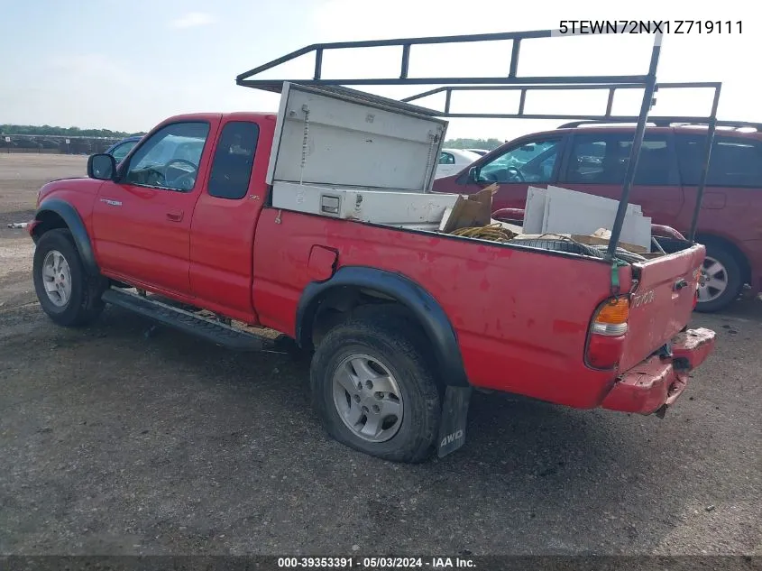 5TEWN72NX1Z719111 2001 Toyota Tacoma Base V6