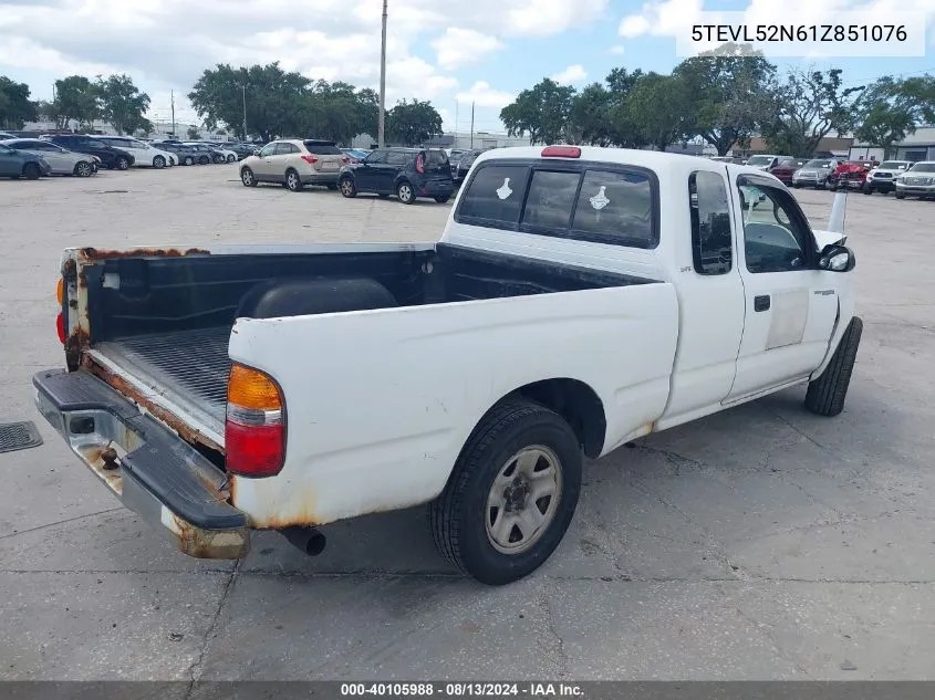 5TEVL52N61Z851076 2001 Toyota Tacoma