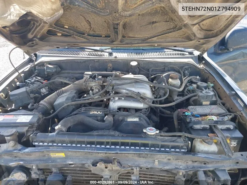 5TEHN72N01Z794909 2001 Toyota Tacoma Base V6