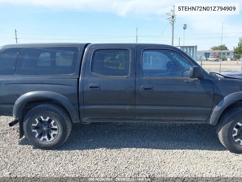 2001 Toyota Tacoma Base V6 VIN: 5TEHN72N01Z794909 Lot: 40292861