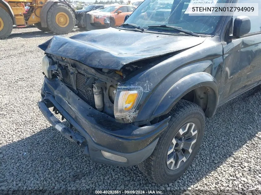 2001 Toyota Tacoma Base V6 VIN: 5TEHN72N01Z794909 Lot: 40292861