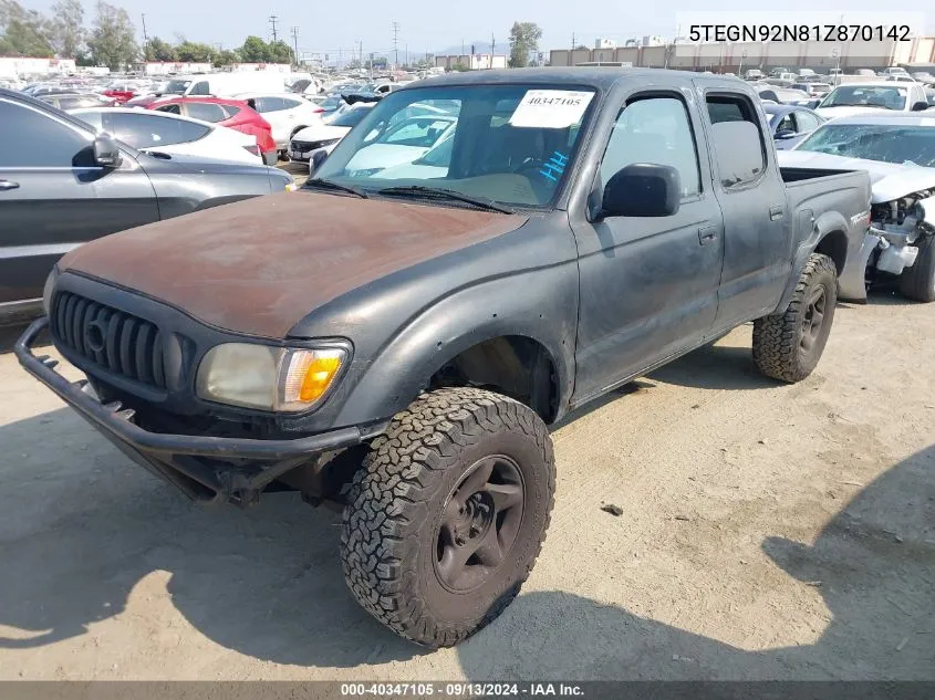 5TEGN92N81Z870142 2001 Toyota Tacoma Prerunner V6