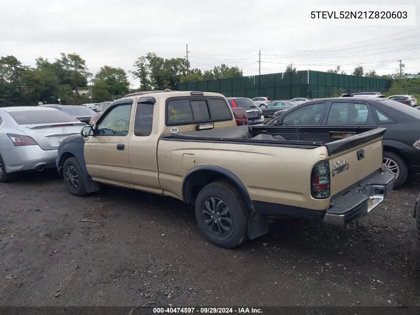 5TEVL52N21Z820603 2001 Toyota Tacoma Base (A4)