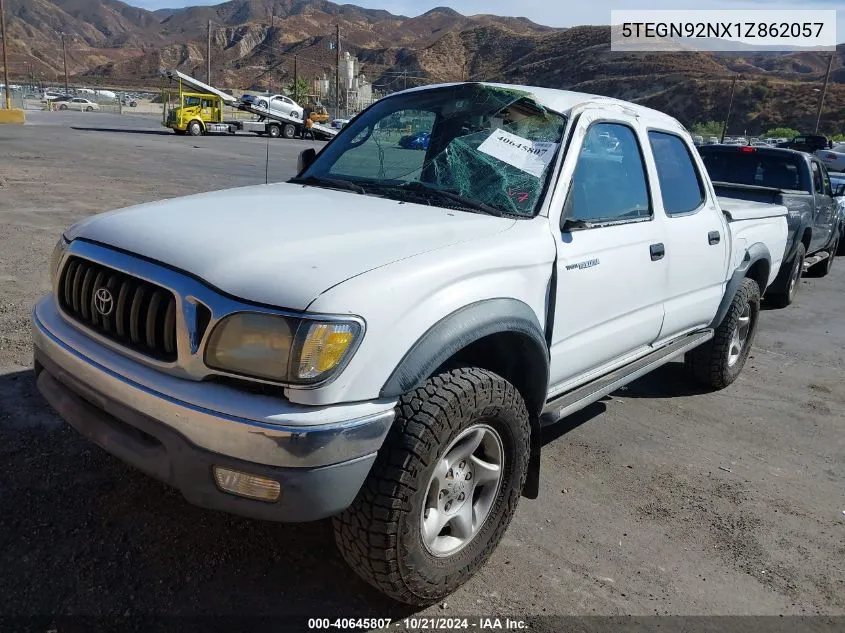 2001 Toyota Tacoma Prerunner V6 VIN: 5TEGN92NX1Z862057 Lot: 40645807