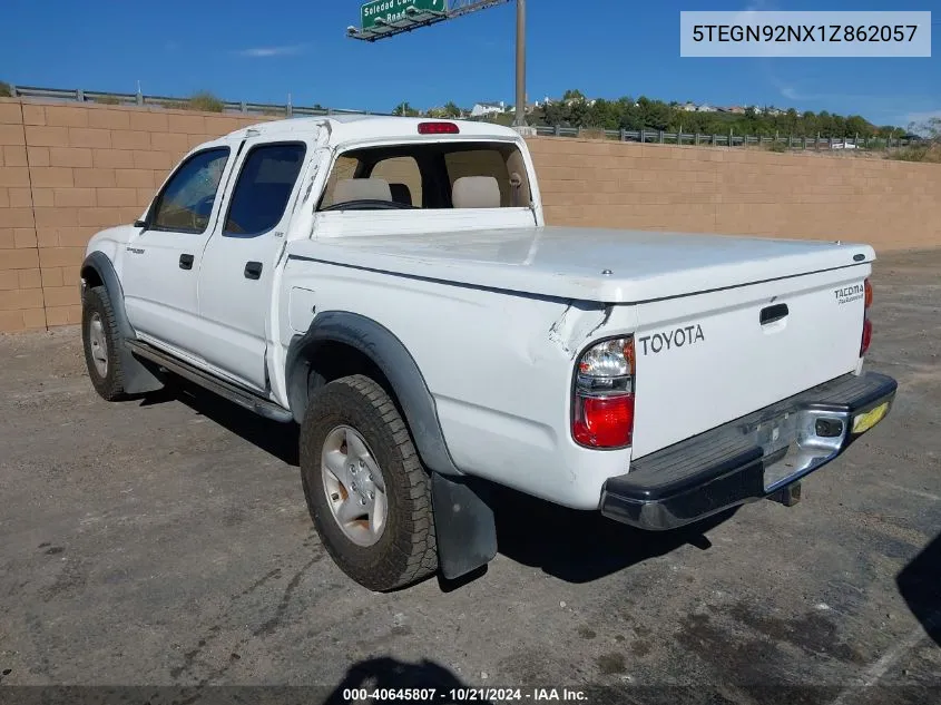 2001 Toyota Tacoma Prerunner V6 VIN: 5TEGN92NX1Z862057 Lot: 40645807