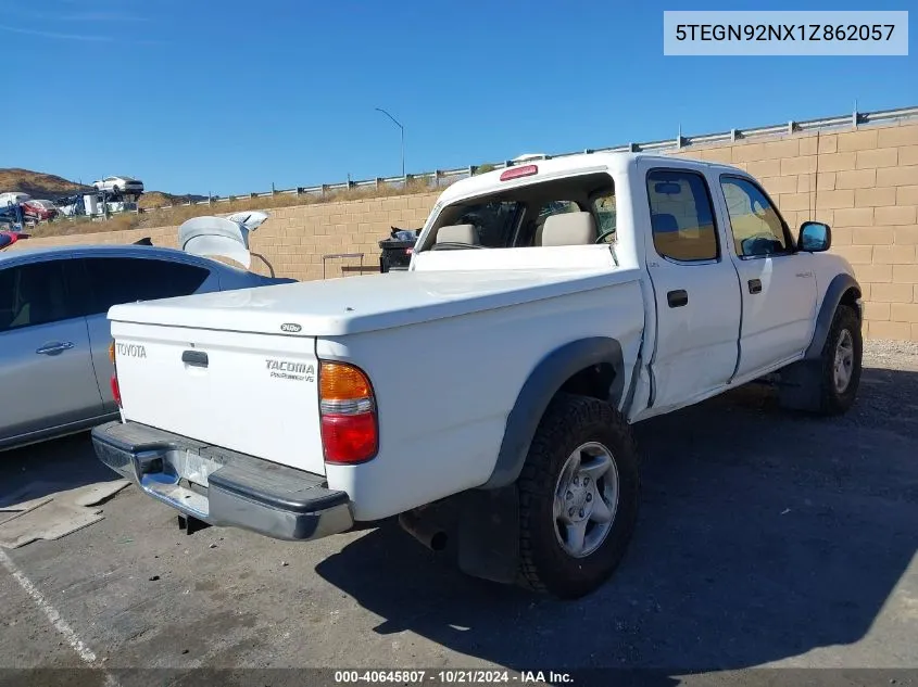 2001 Toyota Tacoma Prerunner V6 VIN: 5TEGN92NX1Z862057 Lot: 40645807