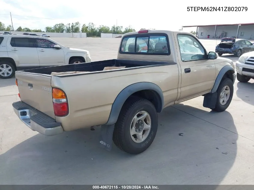 5TEPM62N41Z802079 2001 Toyota Tacoma