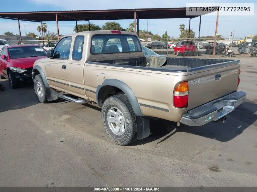 5TESM92N41Z722695 2001 Toyota Tacoma Prerunner