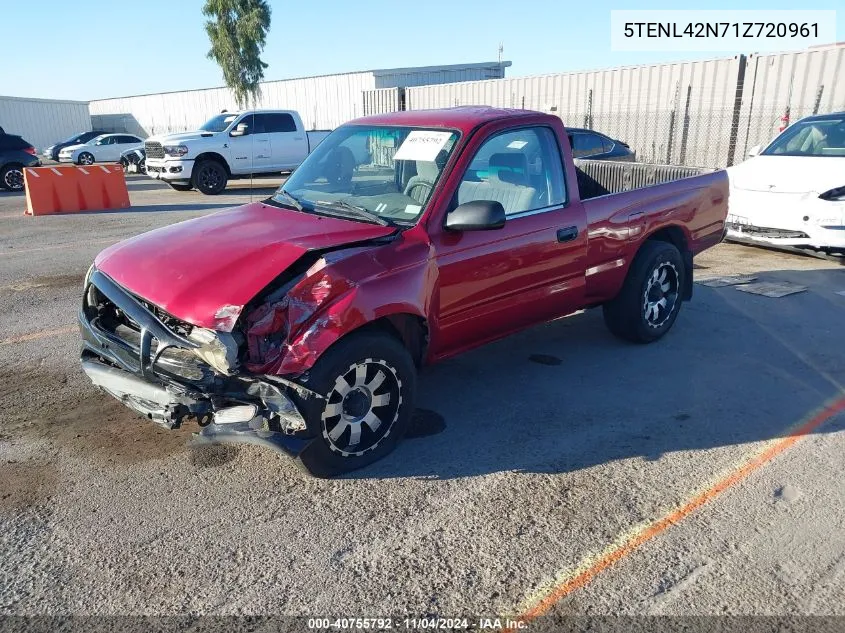 5TENL42N71Z720961 2001 Toyota Tacoma