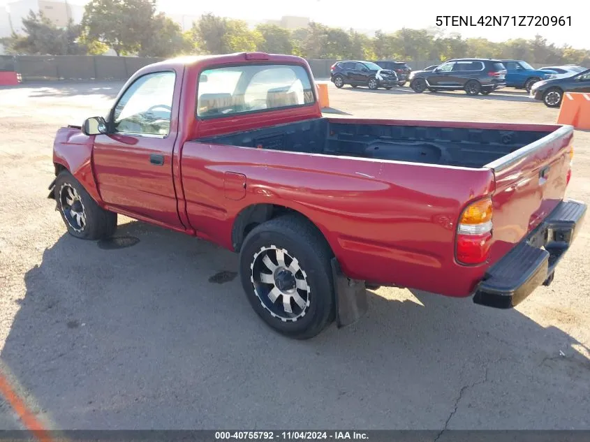 5TENL42N71Z720961 2001 Toyota Tacoma