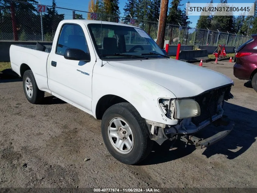 5TENL42N31Z806445 2001 Toyota Tacoma