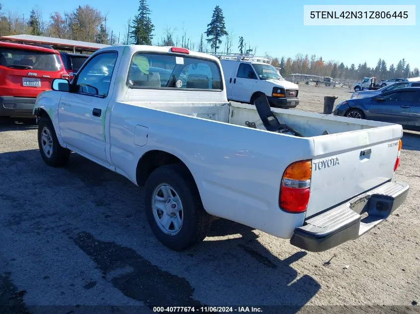 5TENL42N31Z806445 2001 Toyota Tacoma