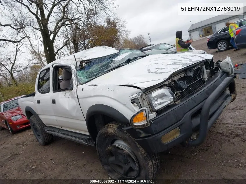 2001 Toyota Tacoma Base V6 VIN: 5TEHN72NX1Z763019 Lot: 40867092