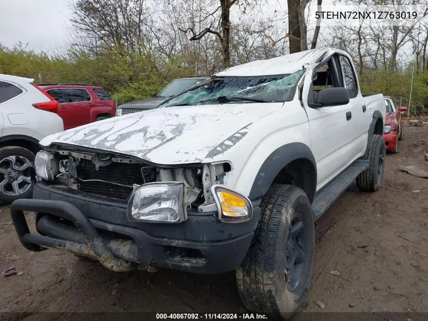 2001 Toyota Tacoma Base V6 VIN: 5TEHN72NX1Z763019 Lot: 40867092