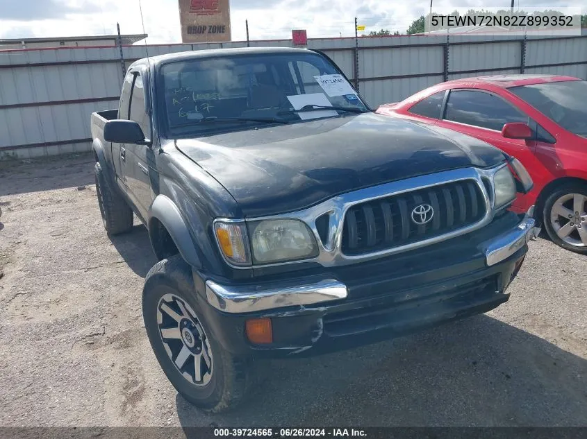 2002 Toyota Tacoma Base V6 VIN: 5TEWN72N82Z899352 Lot: 39724565