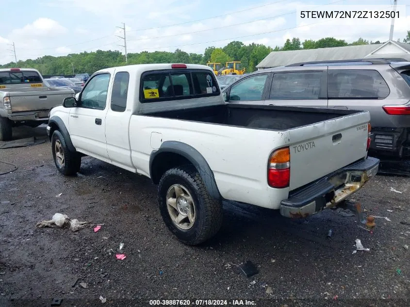 2002 Toyota Tacoma VIN: 5TEWM72N72Z132501 Lot: 39887620