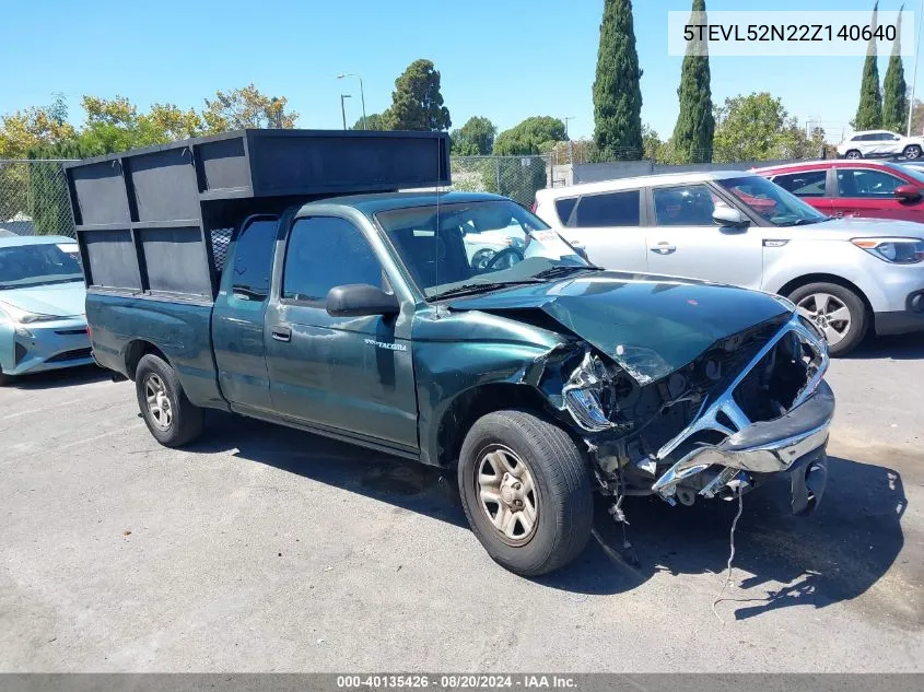 5TEVL52N22Z140640 2002 Toyota Tacoma