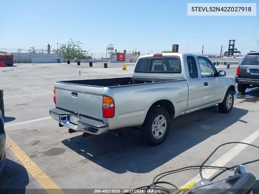 5TEVL52N42Z027918 2002 Toyota Tacoma