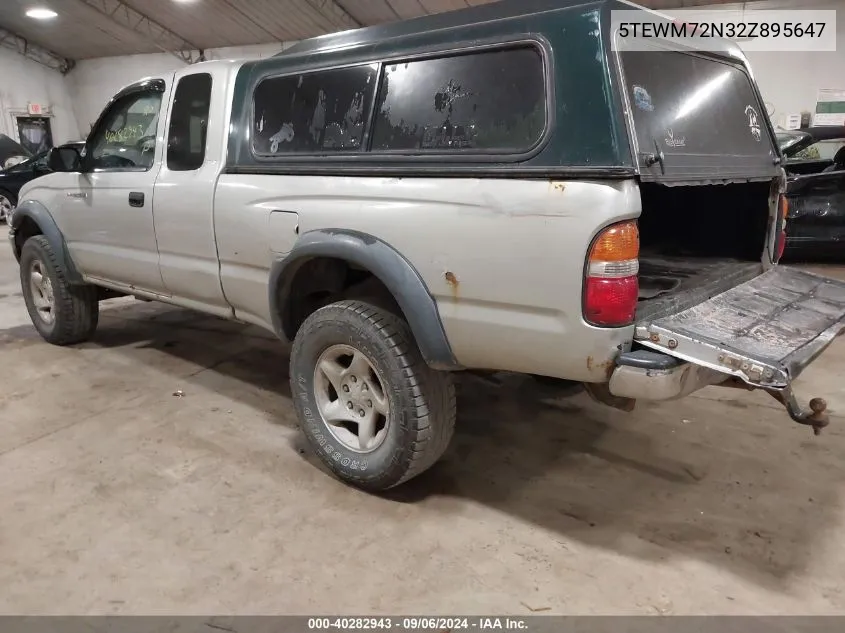 5TEWM72N32Z895647 2002 Toyota Tacoma