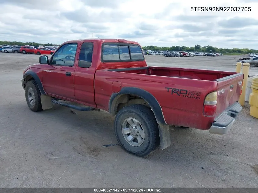 5TESN92N92Z037705 2002 Toyota Tacoma Xtracab Prerunner