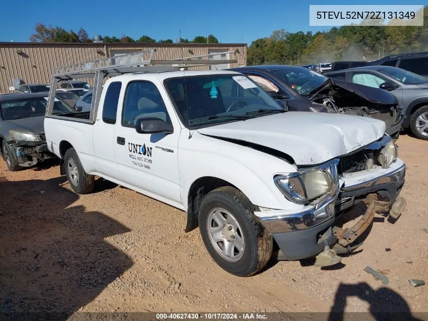 2002 Toyota Tacoma VIN: 5TEVL52N72Z131349 Lot: 40627430