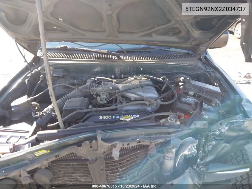 5TEGN92NX2Z034737 2002 Toyota Tacoma Prerunner V6