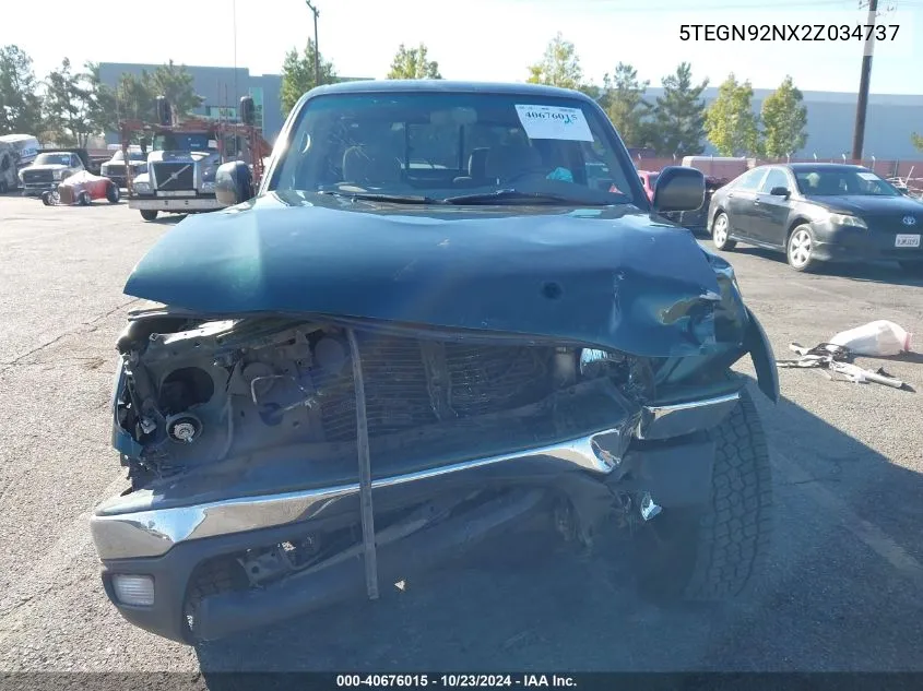 5TEGN92NX2Z034737 2002 Toyota Tacoma Prerunner V6