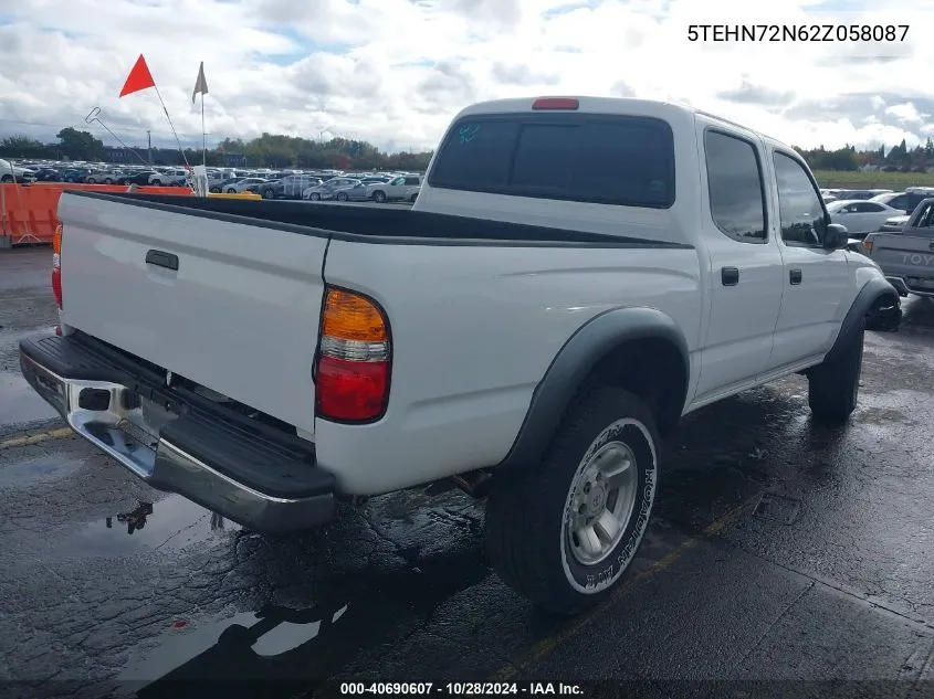 5TEHN72N62Z058087 2002 Toyota Tacoma Base V6