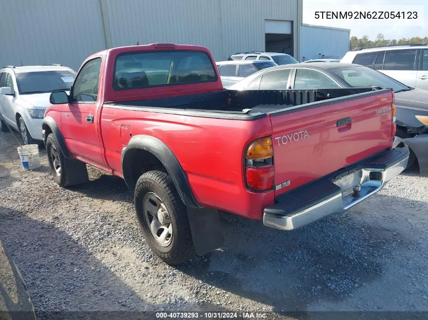 2002 Toyota Tacoma Prerunner VIN: 5TENM92N62Z054123 Lot: 40739293