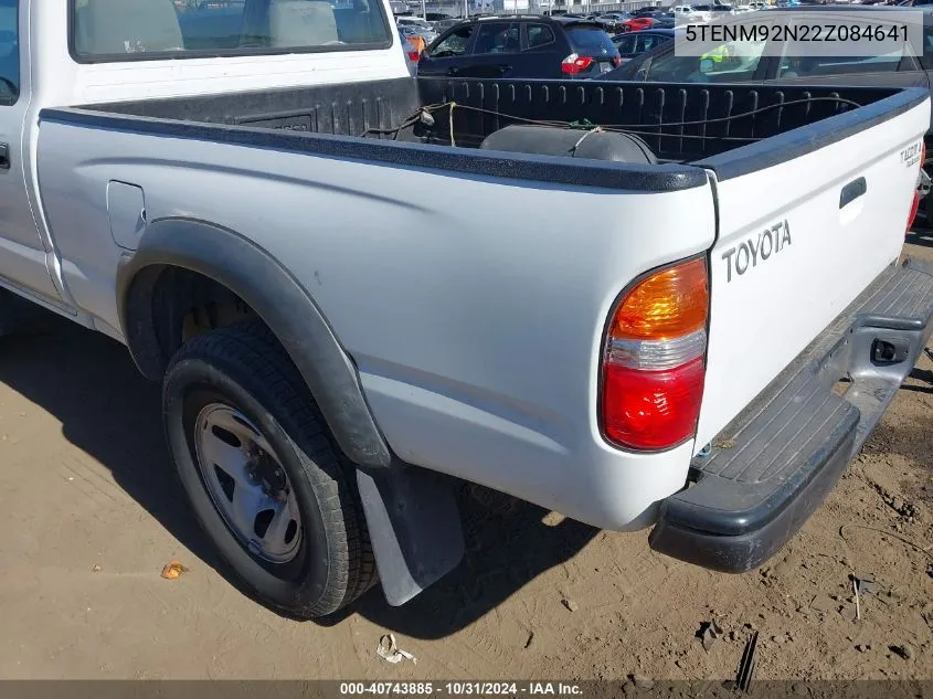 2002 Toyota Tacoma Prerunner VIN: 5TENM92N22Z084641 Lot: 40743885