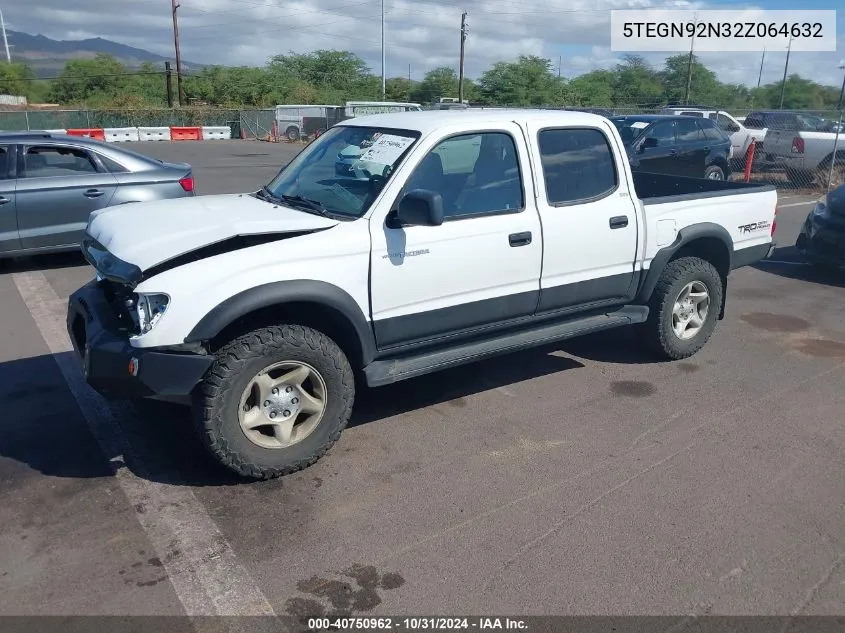 5TEGN92N32Z064632 2002 Toyota Tacoma Prerunner V6