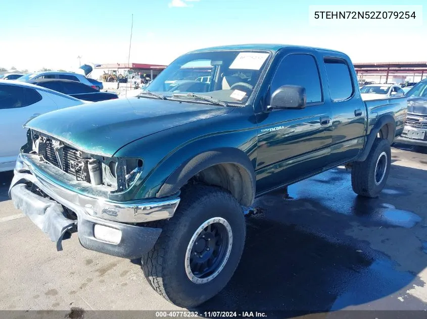 2002 Toyota Tacoma Double Cab VIN: 5TEHN72N52Z079254 Lot: 40775232