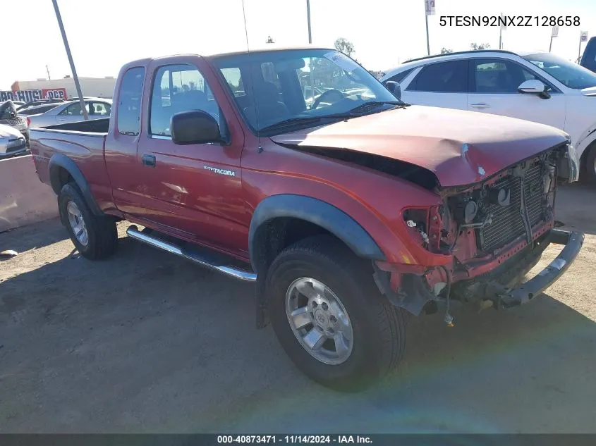 5TESN92NX2Z128658 2002 Toyota Tacoma Prerunner V6