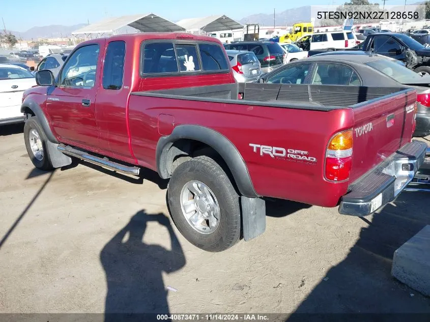 5TESN92NX2Z128658 2002 Toyota Tacoma Prerunner V6