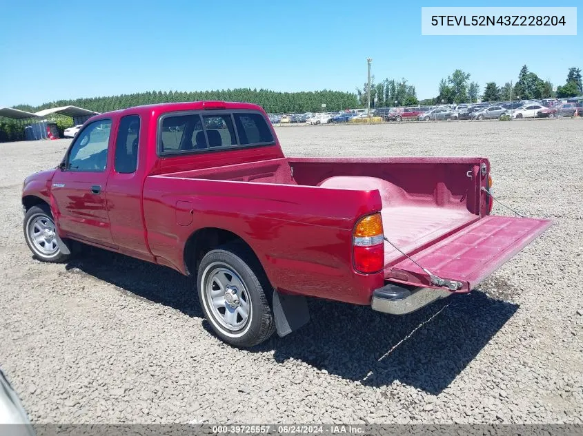 5TEVL52N43Z228204 2003 Toyota Tacoma