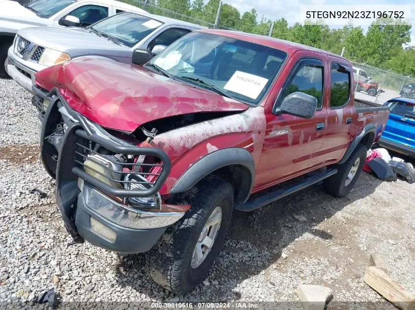 5TEGN92N23Z196752 2003 Toyota Tacoma Prerunner V6