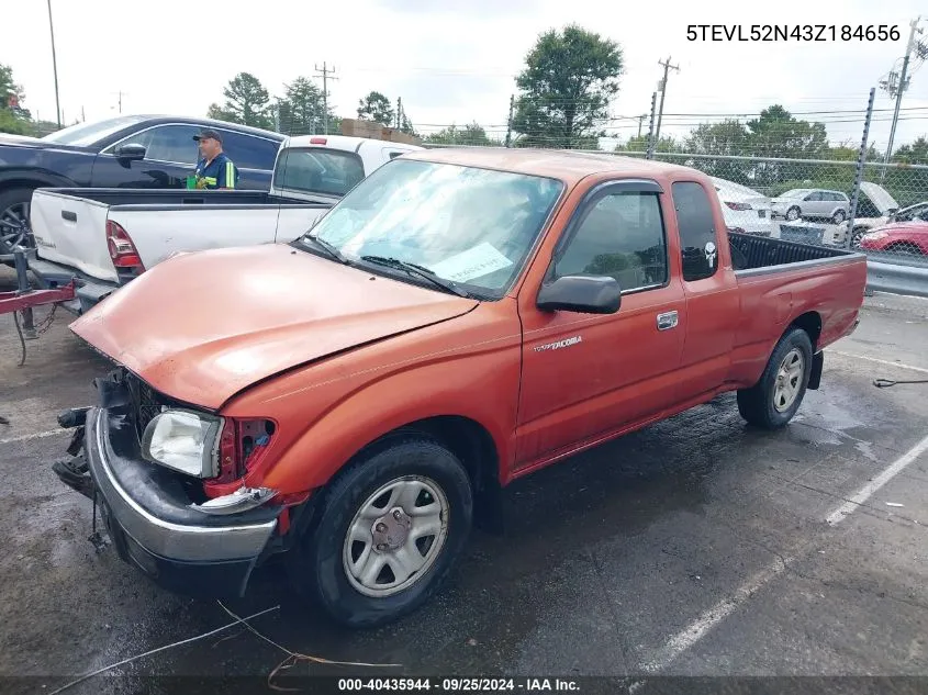 5TEVL52N43Z184656 2003 Toyota Tacoma